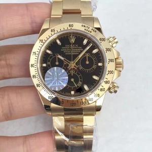 JF super para obter uma pequena quantidade de chegada Rolex universo de tempo Daytona V2 Top Edition Movimento automático do cronógrafo A super réplica superior no mercado.