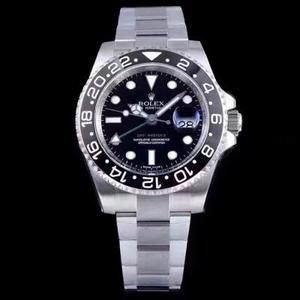 Rolex full golden water ghost v7 versão, modelo: placa preta 116618LB-0003, movimento mecânico automático ETA2836, 40 milímetros em linha reta