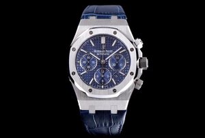 JH Atualizado AP Royal Oak Series AISA77750 Automatic Chronograph Movement Belt Watch Men's Watch