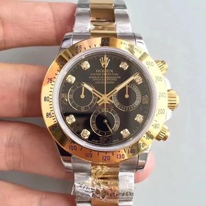 JH produziu rolex daytona daytona cronógrafo 4130 máquina de um a um super réplica