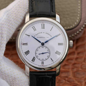 MKS Lange Classic 1815 Série Independente Pequeno Segundo Dial Relógio Mecânico Masculino Um dos principais relógios de réplica com numerais romanos