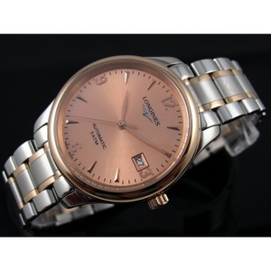 Swiss Longines Master Series Watch 18K Gold Steel Band Swiss Men's Watch Rose Gold Surface Swiss Original Movement