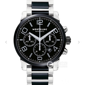 Reimpressão Montblanc Timewalker U0103094 Preto 41-43mm