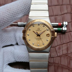 Omega Constellation Series 123.20.35, relógio masculino mecânico.