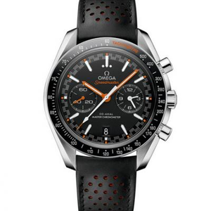 OM Factory Omega Speedmaster 329.32.44.51.01.001 Lunar Series Racing Cronógrafo Relógio Mecânico Masculino com Anel Cerâmico