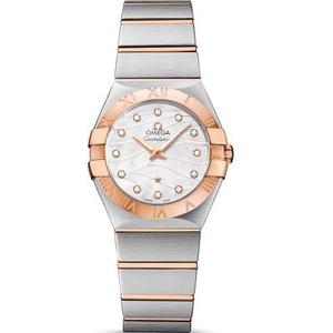 Réplica perfeita de fábrica 3s Omega Constellation série 123.20.27.60.55.006 relógios de quartzo feminino