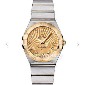 V6 Omega Constellation Series Ladies Quartz Watch 27mm 1-to-One Reedição Genuína