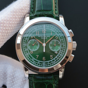 Patek Philippe complicação série 5070 manual Homem relógio com 7750 movimento mecânico na corrente.