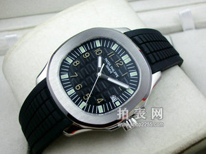 Patek Philippe Watch Picture Sports Diving Black Tape Automatic Mechanical Black Face Men's Watch