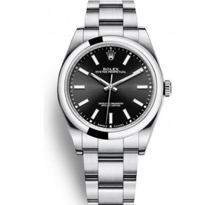 Ar Factory Rolex 114300-0005 Oyster Perpetual Série 39mm Diâmetro Relógio Mecânico Masculino de Diâmetro