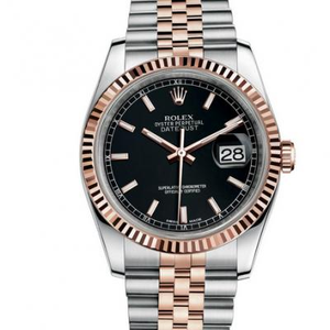 AR Rolex SALA DJ rose ouro log tipo 126231-0083 réplica de relógio de dez anos de essência, cinta de aço inoxidável homens mecânicos automáticos Relógio.