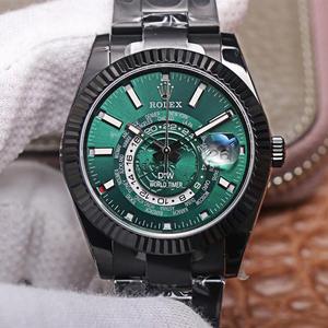 WWF Rolex, Modelos modificados da série SKYWALKER SKY-DWELLER DIW, relógio mecânico automático masculino, placa azul