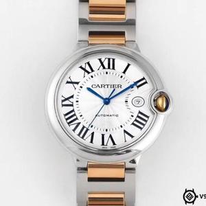 V9 fábrica 18K ouro saco ouro ouro padrão azul padrão ouro modelo ouro (três diâmetros de ouro e ouro rosa cada: grande 42mm, médio 36mm, pequeno 33mm, um total de seis modelos)