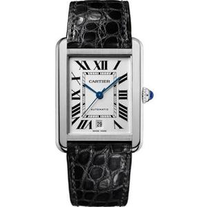 Zf Factory Top Replica Cartier Tank Series w5200027 Мужские механические часы (они есть и у женщин).