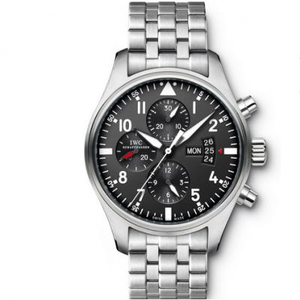 IWC pilot IW377704, 7750 mechanical automatic movement men's watch