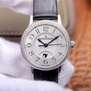 MG завод Jaeger-LeCoultre знакомства серии часы, дамы автоматические механические часы (белая пластина) с бриллиантами