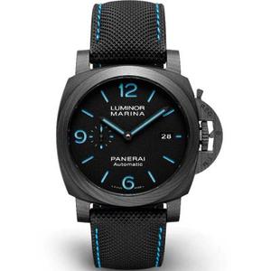 VS Panerai PAM01661 Lumino серии углеродного волокна Мужчины Смотреть Ночной клуб Артефакт.