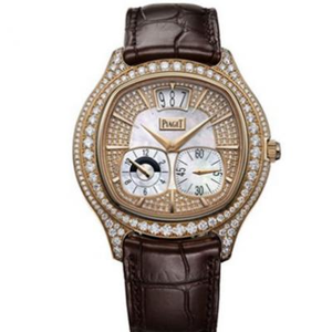 TW завод Piaget BLACK-TIE серии G0A32020 gypsophila розовое золото мужские механические часы.