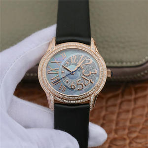 Audemars Piguet Millennium Series 77303BC Ladies Watch Gorgeous Launch Belt Watch Automatisk mekanisk rörelse.