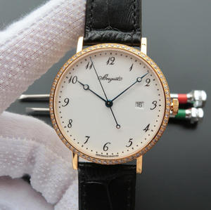 FK Factory Breguet Classic Series 5177BA / 29 / 9v6 Mekanisk 18K guld herrklocka för män