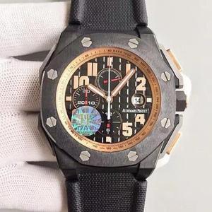 [JF] Audemars Piguet Arnold Schwarzenegger Royal Oak Offshore Audemars Piguet AP Chronograph Movement Black Strap