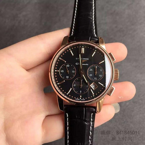 Longines klassiska retro-serie L2.733.4 kronograf automatisk mekanisk klocka för män.