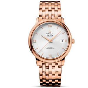 mk replika Omega De Ville 424.50.37.20.02.001 ultratunna klassiska företag formell klocka