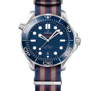 VS-fabriken Omega helt ny seamaster 300 m webbrem bälte mekanisk klocka