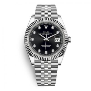 en-till-en-kopia Rolex Datejust-serien m126334-0012 mekanisk klocka för replikering för män.