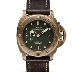 VS-fabrik Panerai Pam382 brons mäns mekaniska klockauppgradering V2.