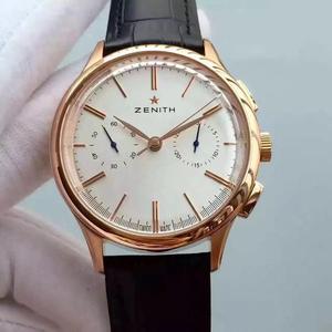 One to one re-enactment of Zenith Elite Elite Series Classic Chronograph New